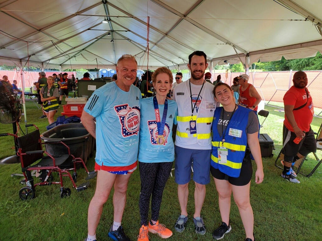 Peachtree Road Race 2022 Medical Tent